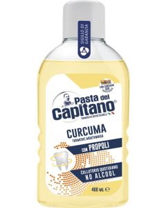 Pasta del Capitano Bio Curcuma & Propolis ústna voda 400ml