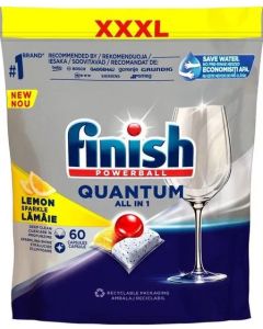 Finish Quantum Lemon All in 1 kapsule do umývačky 60ks