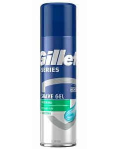 Gillette Series Soothing Sensitive s Aloe Vera gél na holenie 200ml