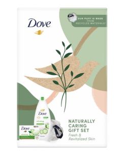 Dove Naturaly Caring Fresh & Revitalized Skin dámska darčeková kazeta
