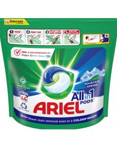 Ariel All in1 Montain Spring tablety na pranie 1108,8g 44 praní