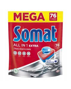 Somat MEGA All in1 Extra 76ks tablety do umývačky riadu