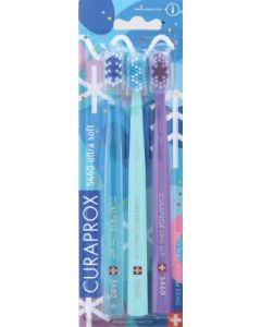 Curaprox CS 5460 Ultra Soft Kúzelná zubné kefky 3ks