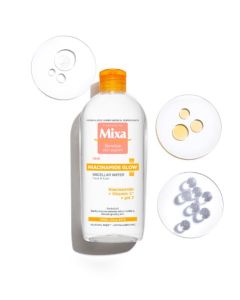 Mixa Sensitive Skin Expert Niacinamide Glow micelárna pleťová voda 400ml