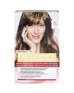 Loréal Excellence Creme 6.1 Tmavá Popolavá Blond farba na vlasy
