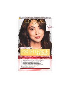 Loréal Excellence Creme 4.02 Hnedá Dúhová farba na vlasy