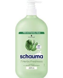 Schauma 7 Herbs Freshness šampón pre normálne až mastné vlasy 750ml