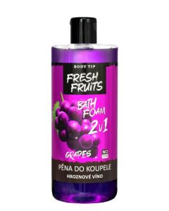 Body Tip Fresh Fruits Hroznové víno 2v1 pena do kúpeľa 500ml