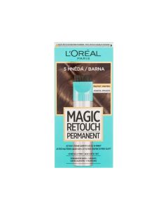 Loréal Magic Retouch Permanent 5 Hnedá farba na zakrytie odrastov 27+18ml