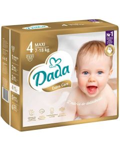 Dada Maxi 4 Extra Care detské plienky 33ks 876