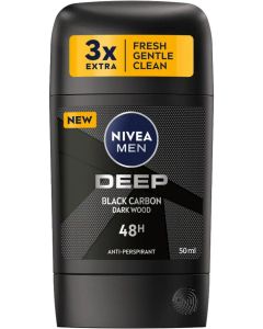 Nivea Men Deep Black Carbon pánsky anti-perspirant stick 50ml 83182