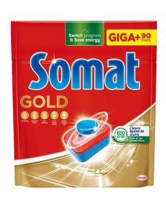 Somat Giga+ Gold tablety do umývačky riadu 90ks