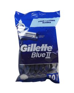 Gillette Blue II Plus jednorázový holiaci strojček 10ks