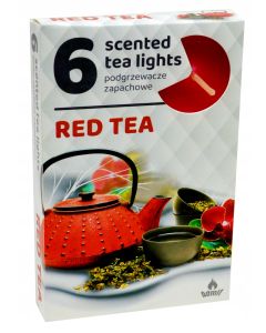 Admit Red Tea čajové vonné sviečky 6ks