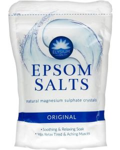 Elysium Epsom Salts Original prírodná magnéziová soľ 450g 1000