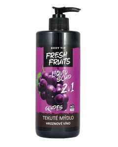 Body Tip Fresh Fruits Hroznové víno krémové tekuté mydlo 500ml
