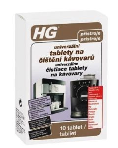 HG univerzálne čistiace tablety na kavováry 10ks
