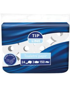 Tip Line toaletný papier 3-vrstvový 24ks