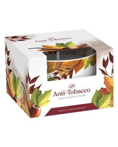 Luxury Anti-Tabacco dekoratívna sviečka v skle 115g