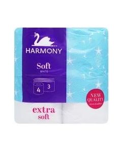 Harmony Soft White toaletný papier 4ks