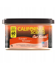 California Car Scents osviežovač vzduchu Sunset Wood 42g 60 dní