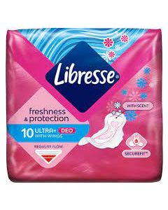 Libresse V- Protection Ultra Normal Deo Fresh hygienické vložky 10ks