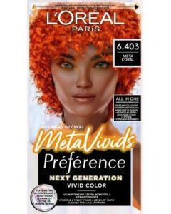 Loréal Préférence Meta Vivids 6.403 Meta Coral farba na vlasy