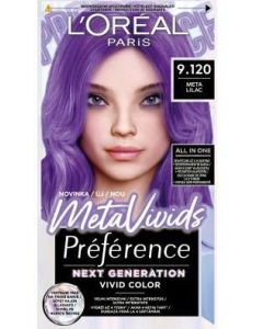 Loréal Préférence MetaVivids 9.120 Meta Lilac farba na vlasy