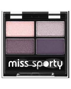 Miss Sporty Studio Colour Quattro 402 Smoky Green očné tiene