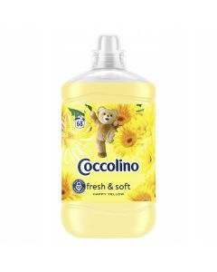 Coccolino fresh & soft Happy Yellow aviváž 1,7l 68 praní