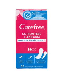 Carefree Cotton Feel FlexiForm slipové vložky 30ks