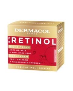 Dermacol Bio Retinol nočný krém proti vráskam a pigmentovým škvrnám 50ml