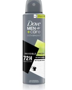 Dove Men+Care Advanced Invisible Fresh 72h anti-perspirant sprej 150ml