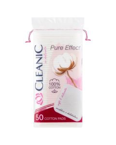 Cleanic Pure Effect kozmetické tampóny 50ks