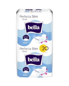 Bella Perfecta Slim blue extra soft hygienické vložky 20ks
