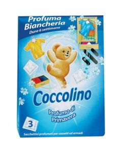 Coccolino Fresh Blue Voňavé vankúšiky do šatníka 3ks