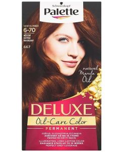 Palette DELUXE 6-70 Medená farba na vlasy /667/