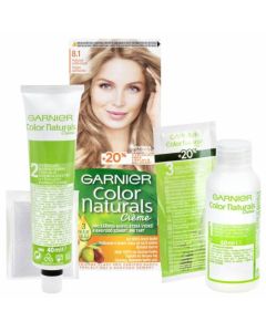 Garnier Color Naturals Créme 8.1 Svetlá blond popolavá farba na vlasy
