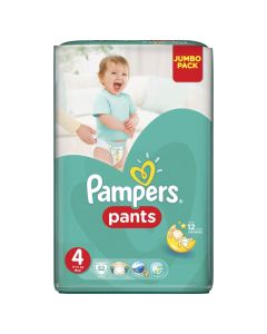 Pampers Pants JP4  Maxi 52ks   9-15kg *