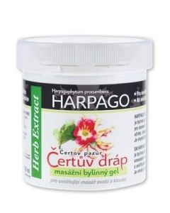 Herb Extract Harpago Čertov prst masážny bylinný gél 250ml